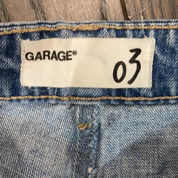 Garage Floral Festival High Rise Jean Shorts - Picture 10 of 14